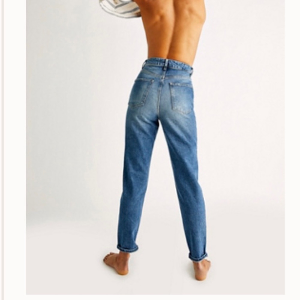 Free People Zuri Mom Jeans